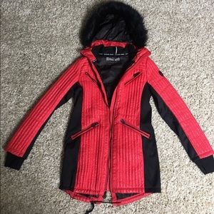 Super Warm Red Michael Kors Winter Jacket